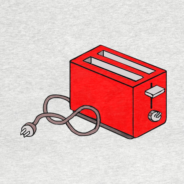 A nice red toaster by WinstonsSpaceJunk